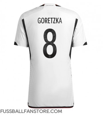 Deutschland Leon Goretzka #8 Replik Heimtrikot WM 2022 Kurzarm